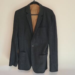 D&G Charcoal Blazer for Men. 50